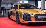 Audi R8 V10 Plus Goldenes Lenkrad 2015 года